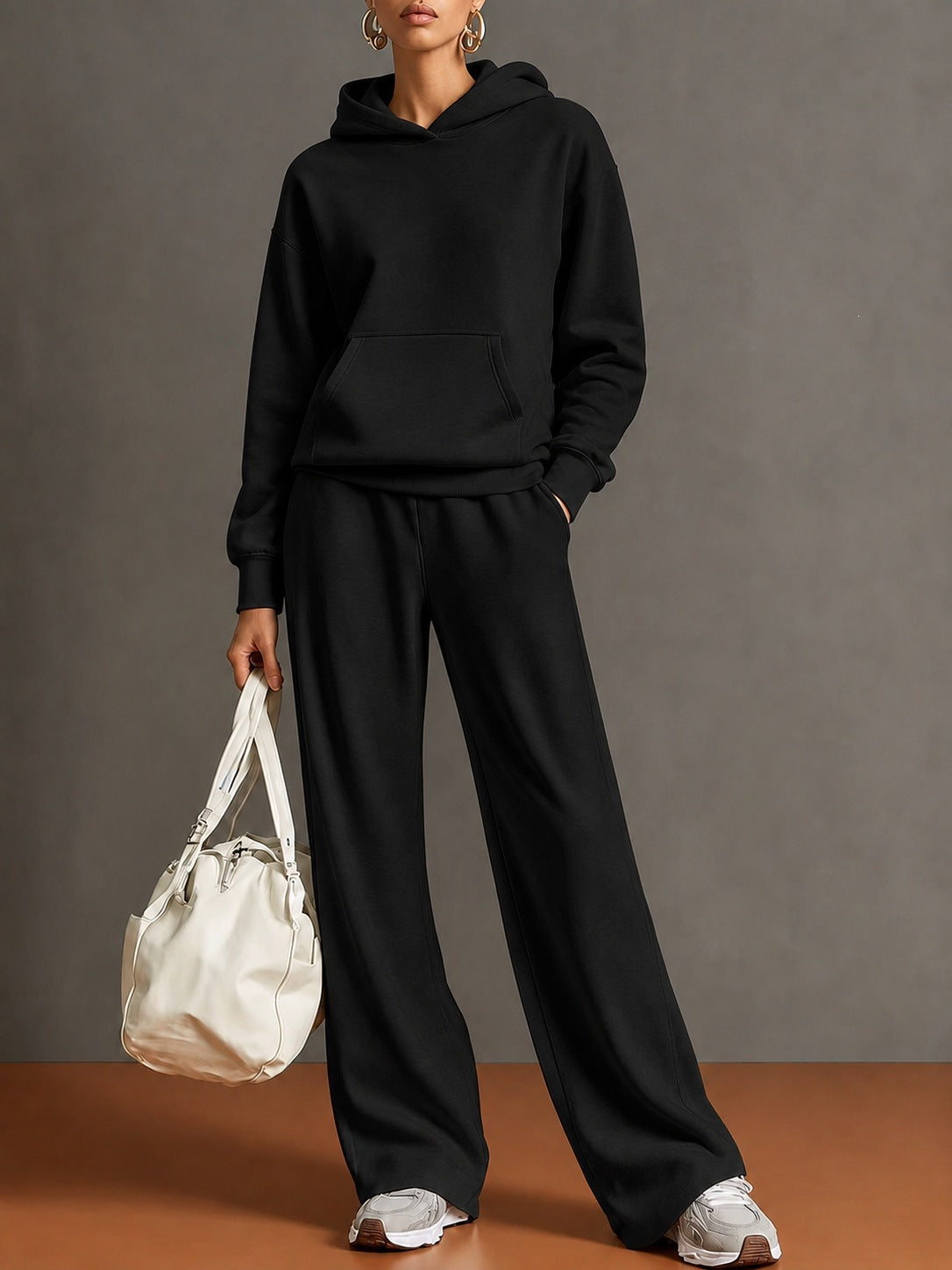 Sera Knit Wide-Leg Tracksuit