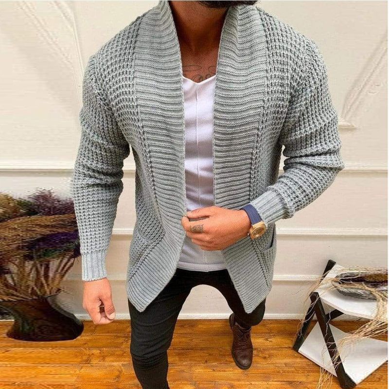 Atlas Men's Striped Cardigan