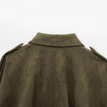 Halo Men's Suede Bomber Jacket