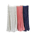 Sway Pleated Polka-Dot Skirt