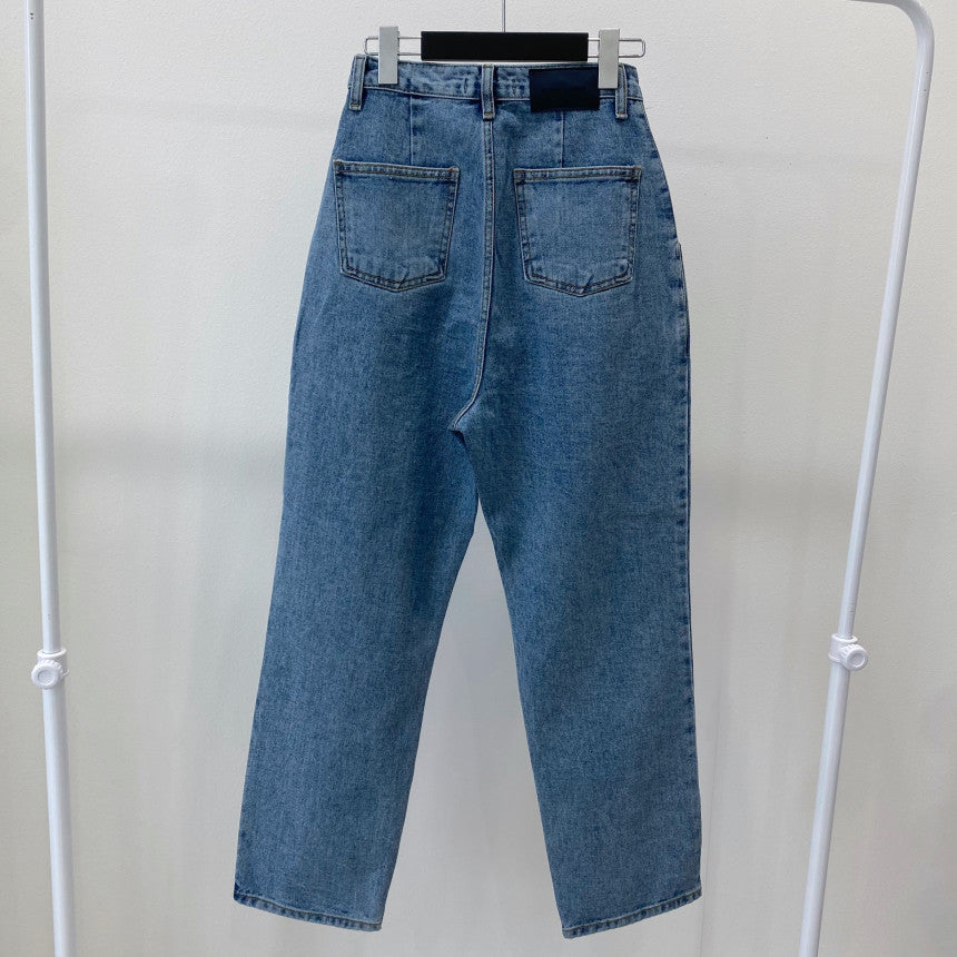 Indigo Bexley Straight Jeans