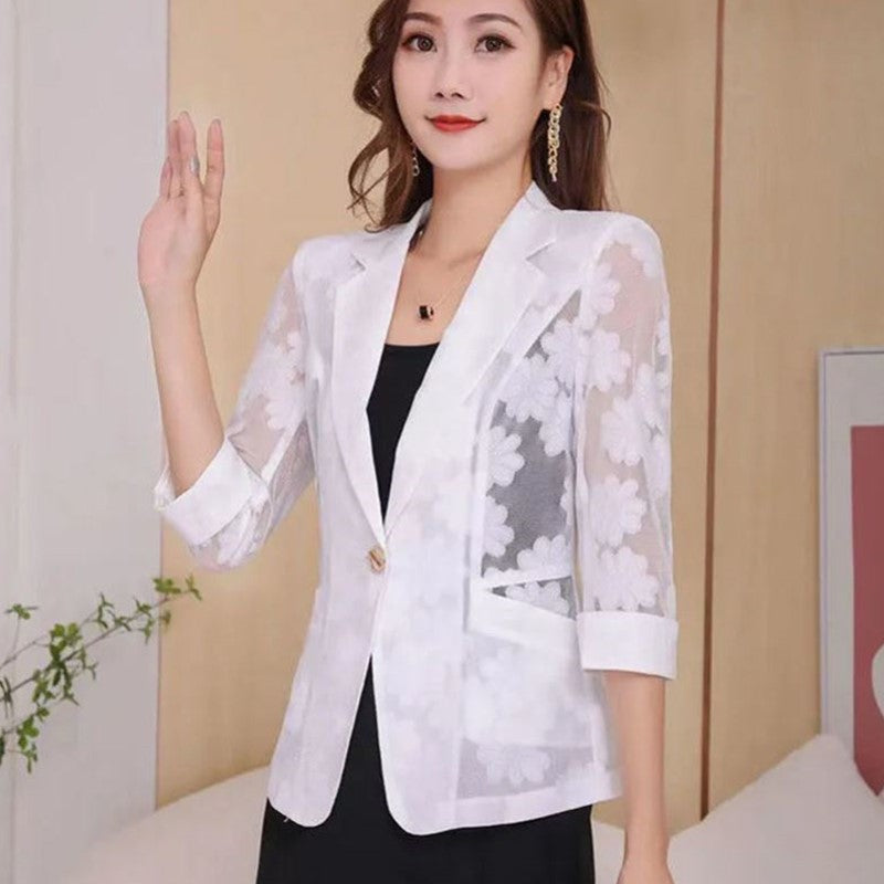 Aurelia Bexley Lace Blazer