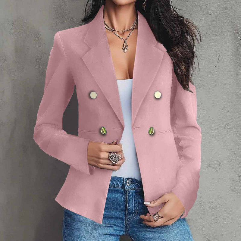 Aurelia Double-Breasted Blazer