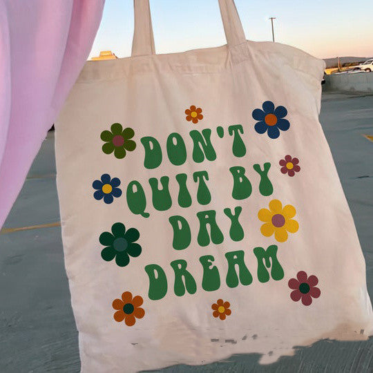Carry Canvas Floral Tote Bag