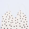 Sway Satin Silky Polka-Dot Midi Skirt