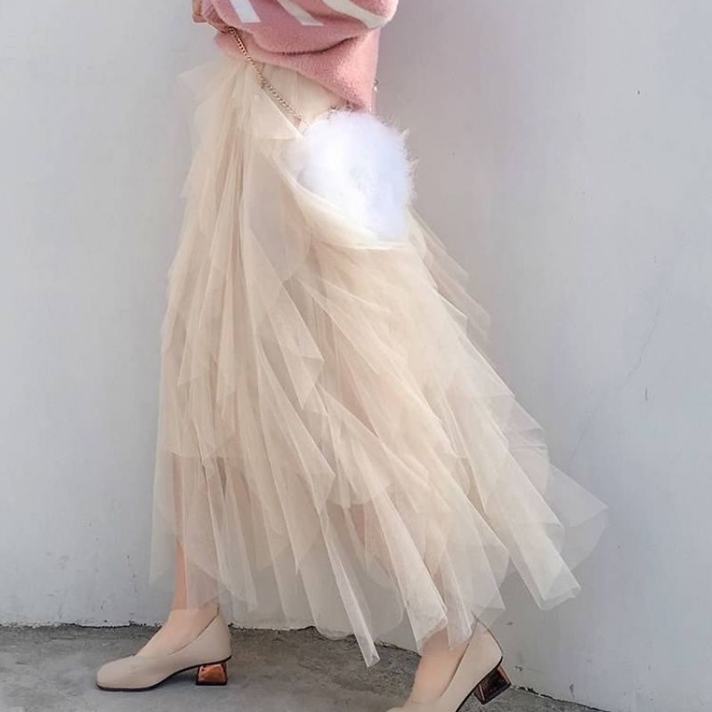 Sway Bexley Mesh Pleated Skirt