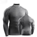 Velocity Men's Quick-Dry Long-Sleeve Turtleneck Top