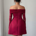 Nova Lace Long-Sleeve Maxi Dress