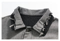 District Men's Lapel Denim Jacket