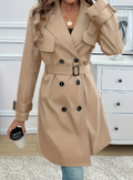 Lumen Belted Trench Coat