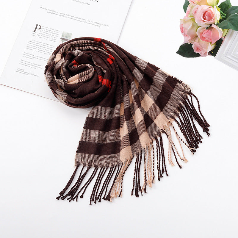 Ember Arden Plaid Scarf