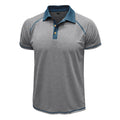 Metro Arden Men's Short-Sleeve Lapel T-Shirt