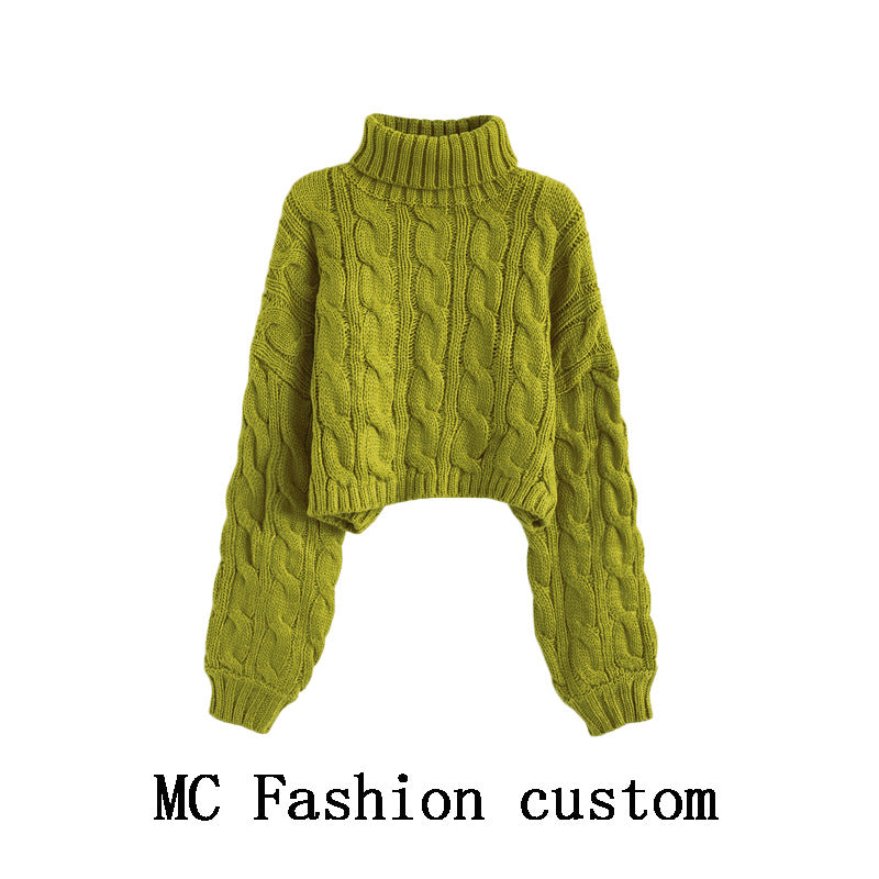 Hearth Cable-Knit Knit Turtleneck Pullover