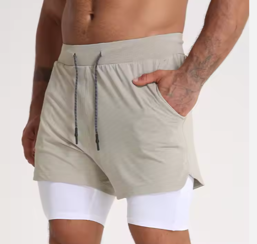 Velocity Men's Quick-Dry Breathable Gym Shorts