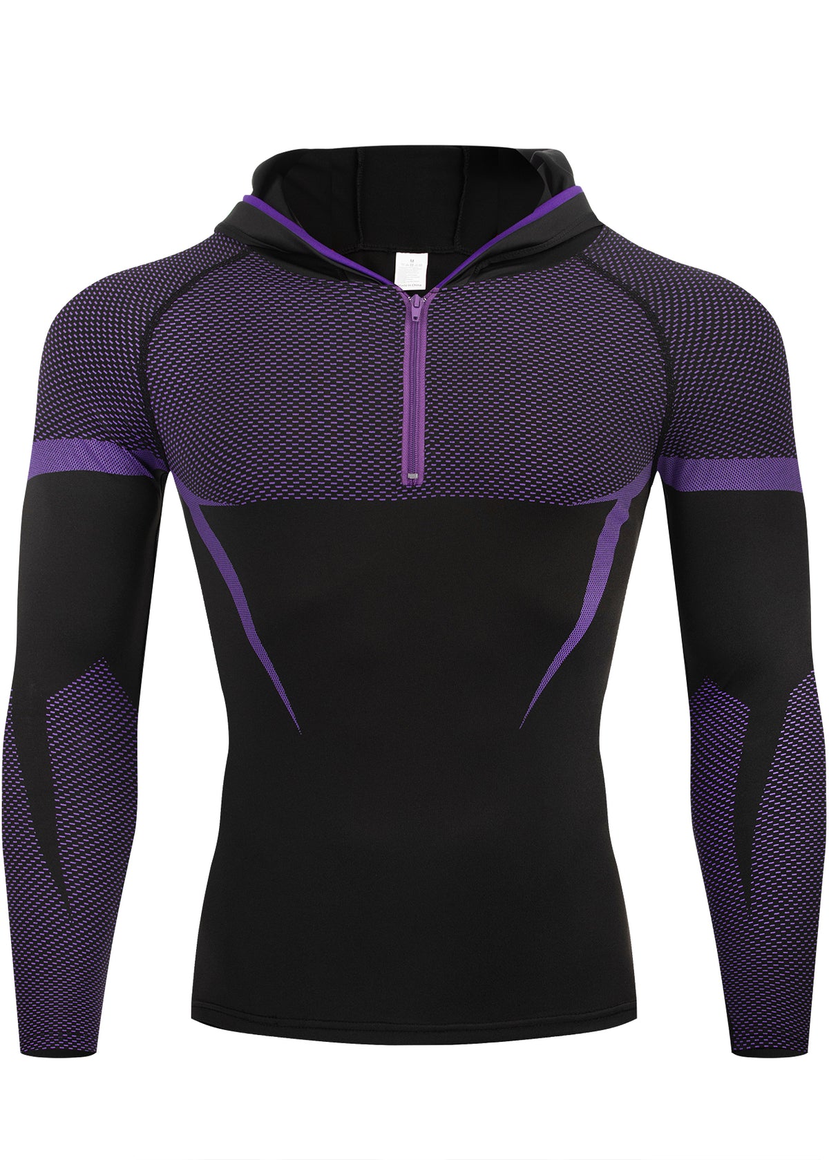 Velocity Men's Mesh Quick-Dry Long-Sleeve Shirt