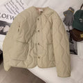 Cove Arden Cotton Fleece-Lined Padded Jacket