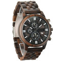 Tempo Men's Wooden Sandalwood Minimalist Watch