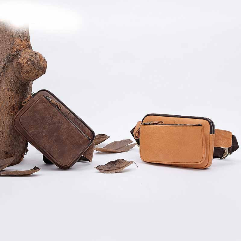 Carry Arden Men's Leather Belt Bag