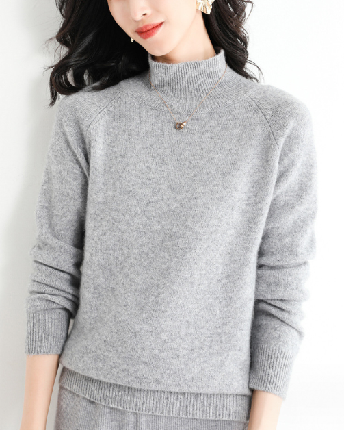 Hearth Wool Relaxed Turtleneck Sweater