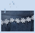 Sway Arden Embroidered Denim Skirt