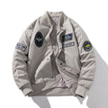 District Bexley Men's Embroidered Bomber Jacket