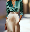 Sway Satin Midi Maxi Top