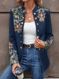 Aurelia Floral Embroidered Blazer
