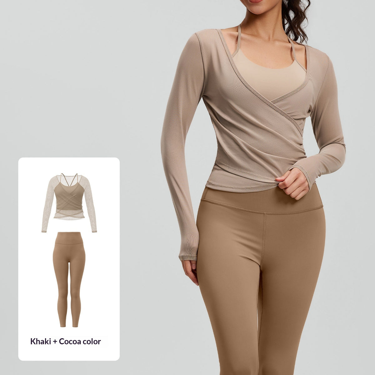 SculptForm Mesh Breathable Yoga Set