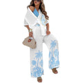 Flow Linen Lapel Co-ord Set