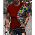 Archive Arden Men's Oversized Short-Sleeve Printed T-Shirt