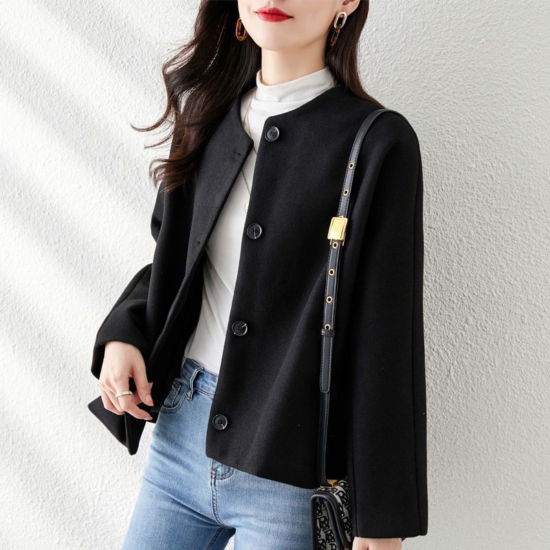 Lumen Solid Wool Coat