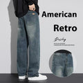 Indigo Men's Retro Straight Jeans
