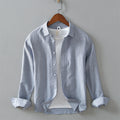 Metro Arden Men's Linen Long-Sleeve Shirt