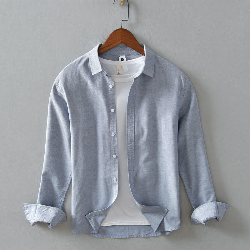 Metro Arden Men's Linen Long-Sleeve Shirt