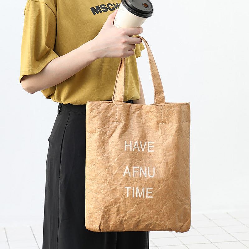 Carry Washed Vintage Tote Bag