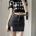 Sway Garnet Denim Skirt