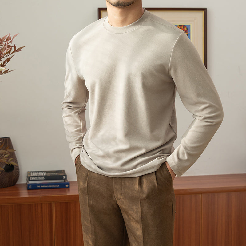 Archive Arden Men's Long-Sleeve Round T-Shirt