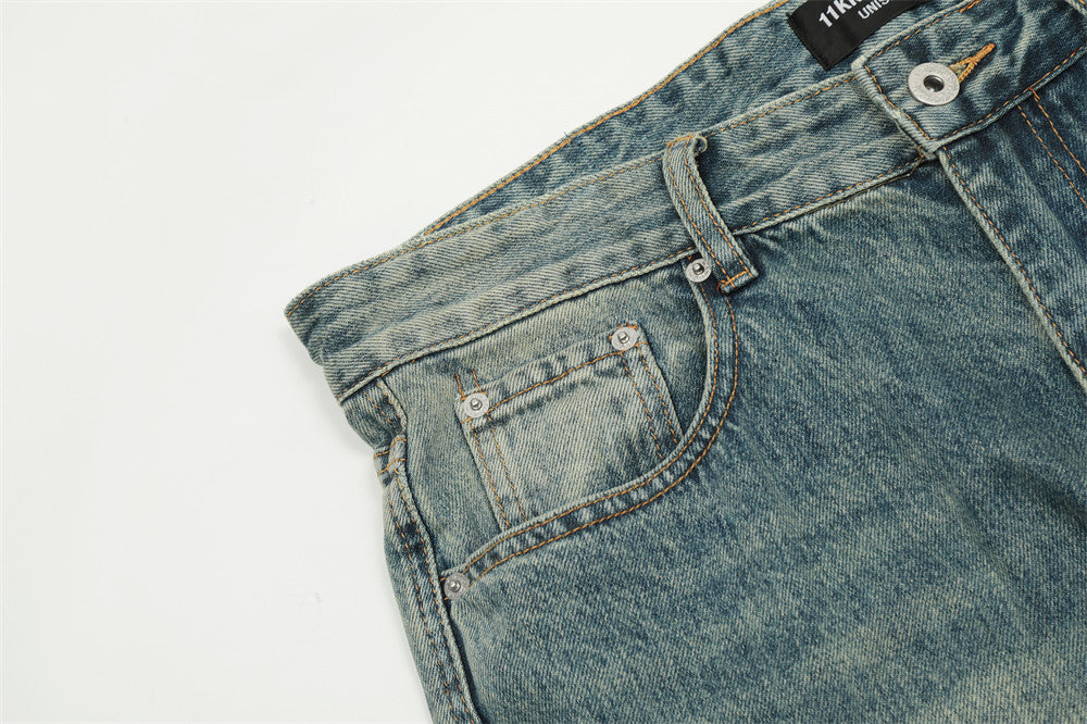 Indigo Dorset Men's Relaxed Straight Jeans