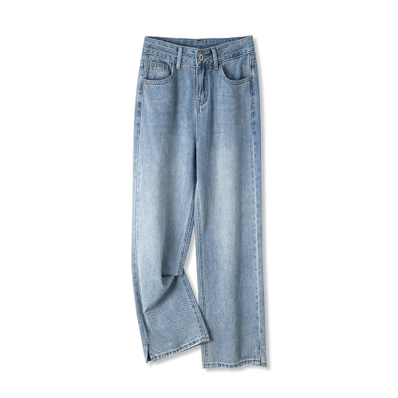 Indigo Nolan Wide-Leg Jeans