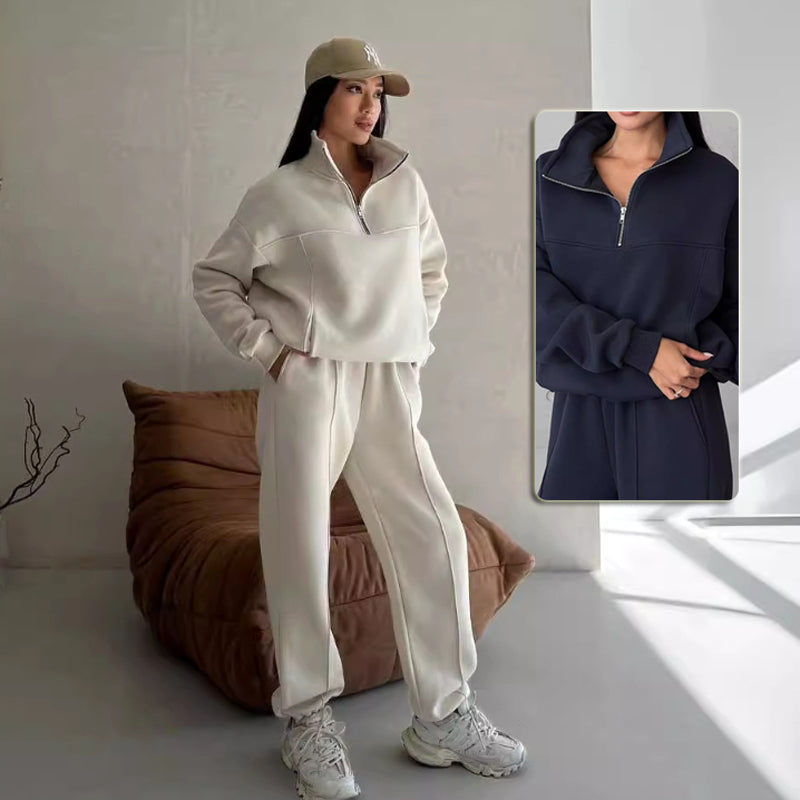 SculptForm Zip Contrast Tracksuit