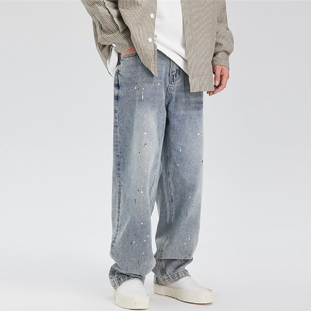 Indigo Kensey Straight Jeans