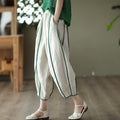 Flow Arden Linen Cotton Cropped Trousers