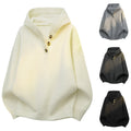 Atlas Men's Relaxed Hooded Button Sweater