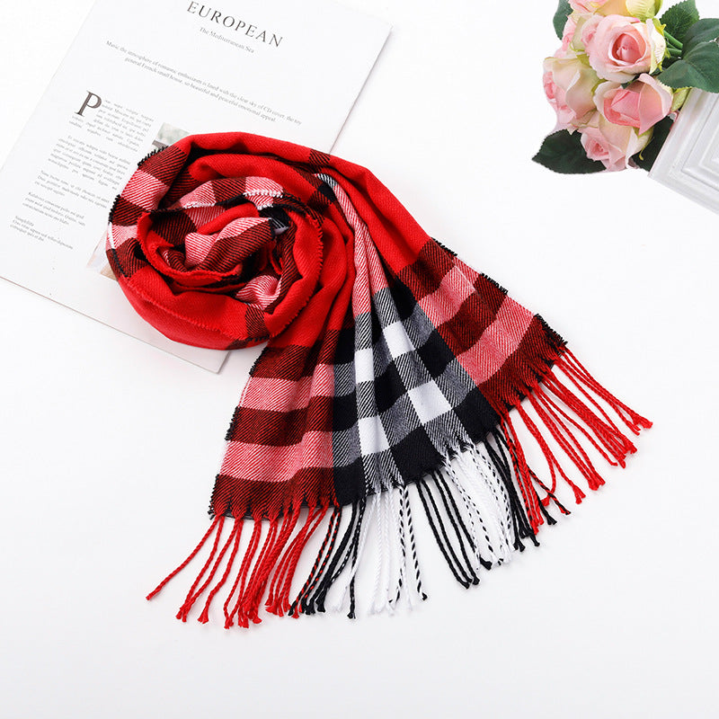 Ember Arden Plaid Scarf