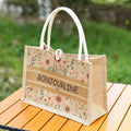 Carry Linen Tote Bag