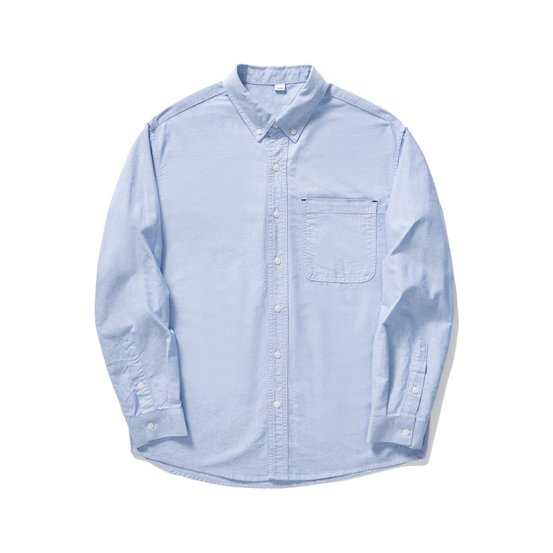 Metro Arden Men's Long-Sleeve Solid Shirt