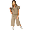 Sera Ruffled Two-Piece Set