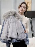 Cove Fleece-Lined Oversized Denim Jacket