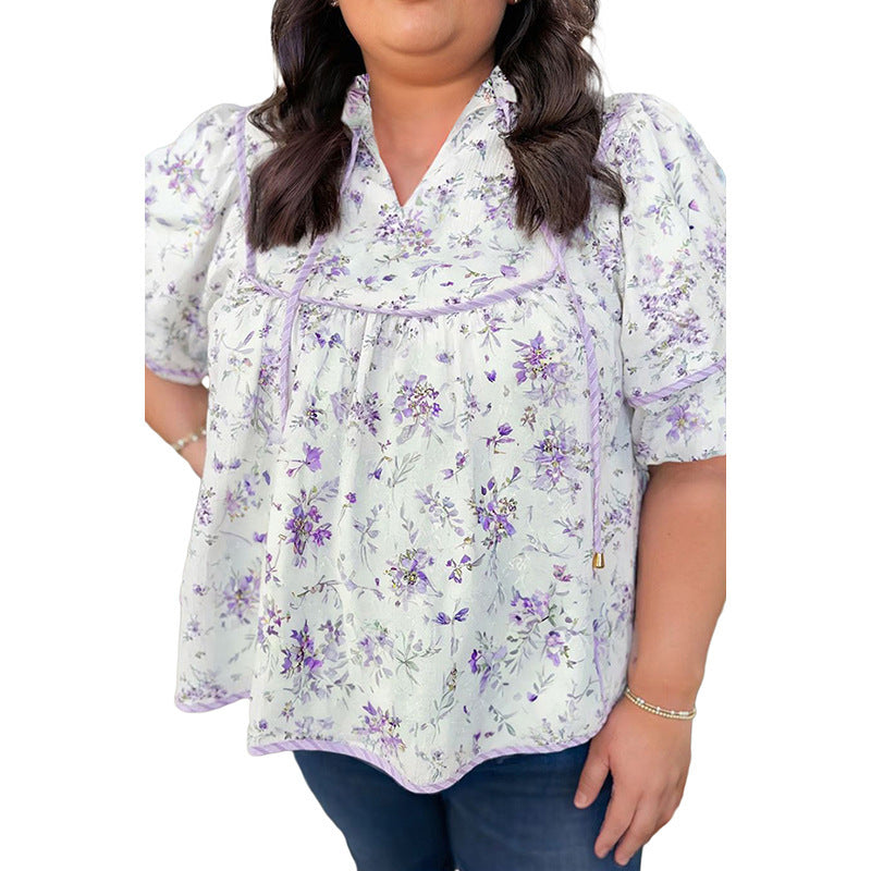 Aurelia Printed Blouse