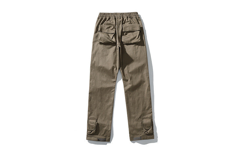 Rover Men's Drawstring Ankle Cargo Pants